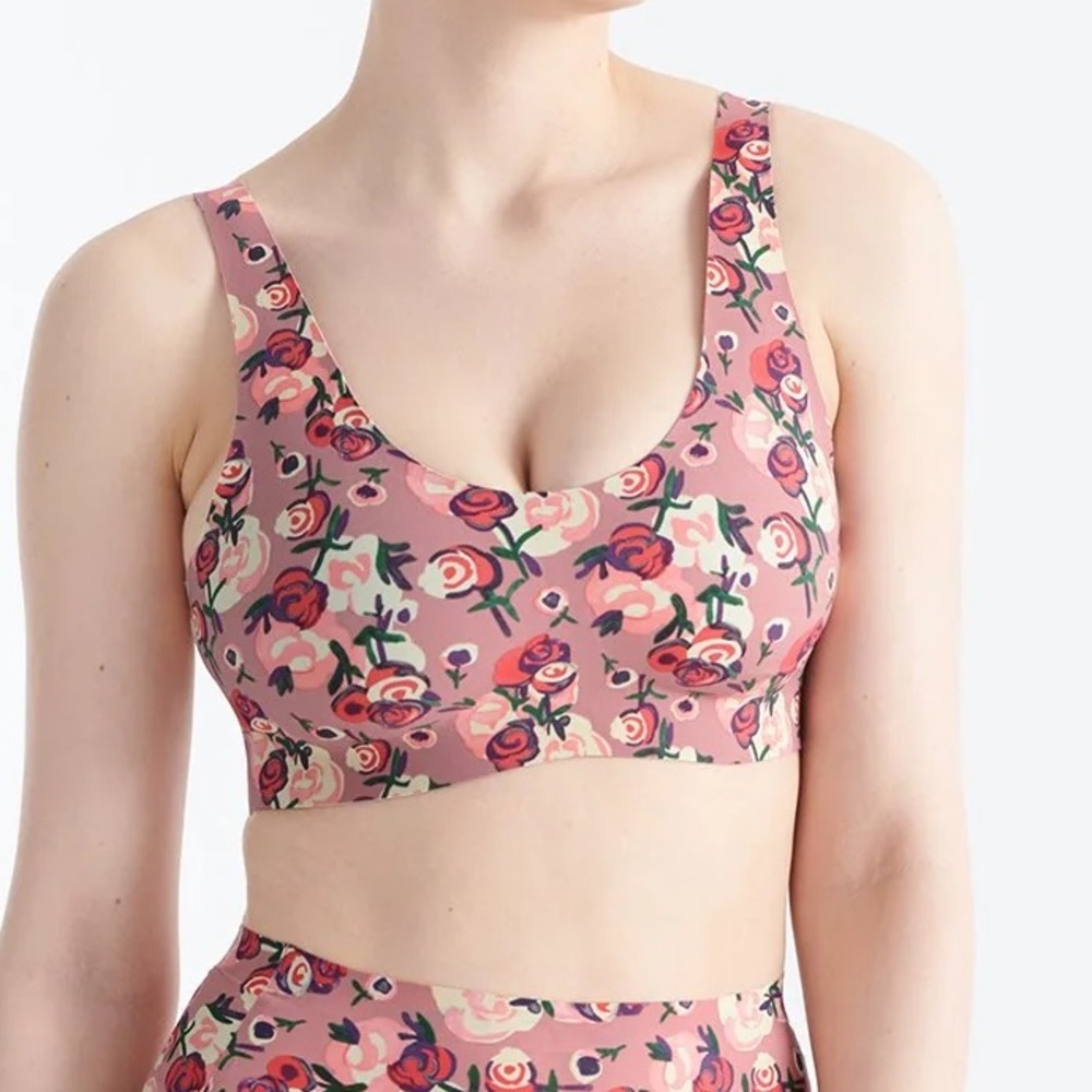 ANNA SUI x KNIX | Rose Bouquet Luxe Pullover Bra Sz L+